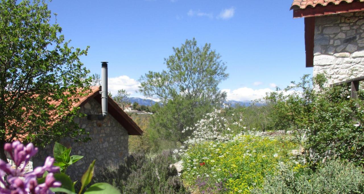 Stone House In A Quiet Landscape, Leonidionヴィラ エクステリア 写真